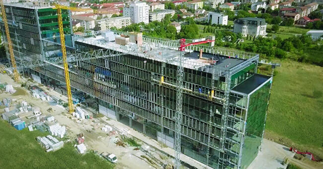 Werk to invest 2.5 million euros in parking lot next to the Vox Technology Park office building Werk to invest 2.5 million euros in parking lot next to the Vox Technology Park office building